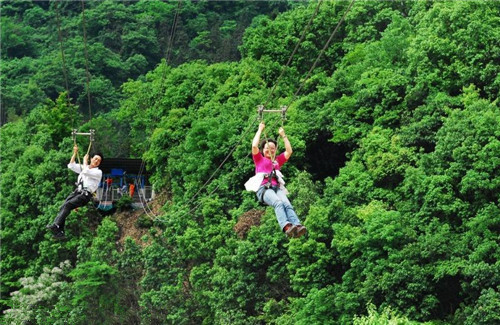 高空滑索项目